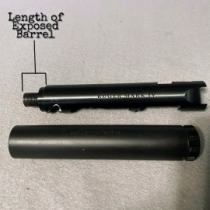 Extreme Barrel Shortening and Threading for a Suppressor on a Ruger Mark IV
