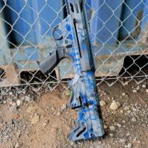 Kryptek Neptune Cerakote G-Force Shotgun