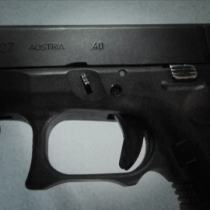 Double Undercut mod on a Glock 27