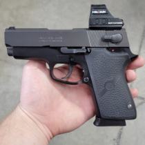Custom red dot mount for S&W 457